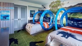 Universal Orlando revela las suites infantiles de Jurassic World en Loews Royal Pacific Resort