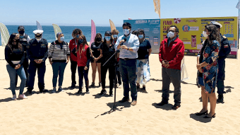 Temporada de playas en Chile debuta con aplicación para control de protocolos