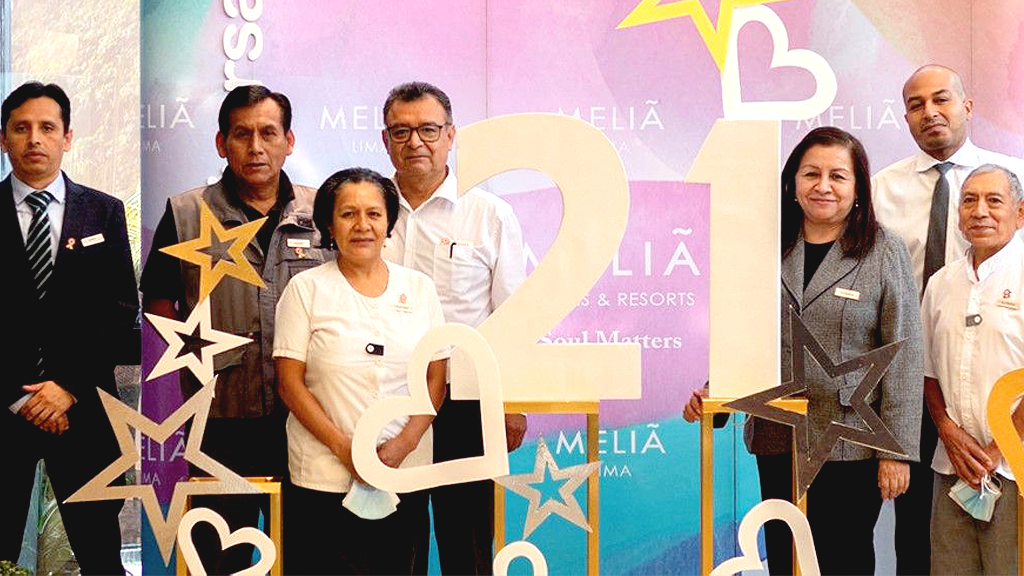 Meliá Hotels International celebra el 21° aniversario de Meliá Lima