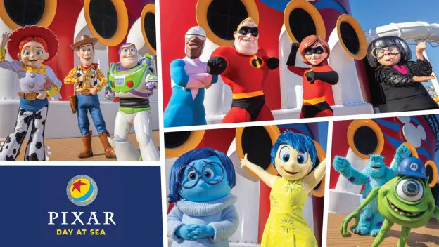 Disney Cruise Line anuncia el “Pixar Day at Sea” en el Disney Fantasy en 2023
