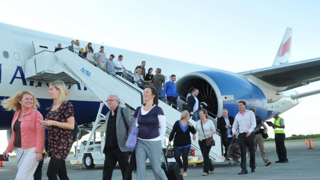 Rep Dominicana recibió 1.1 millones de pasajeros aéreos en febrero