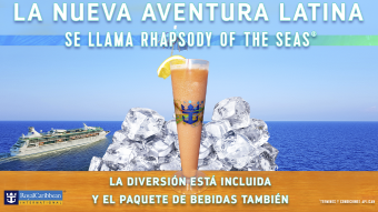 La nueva aventura latina se llama Rhapsody of the Seas