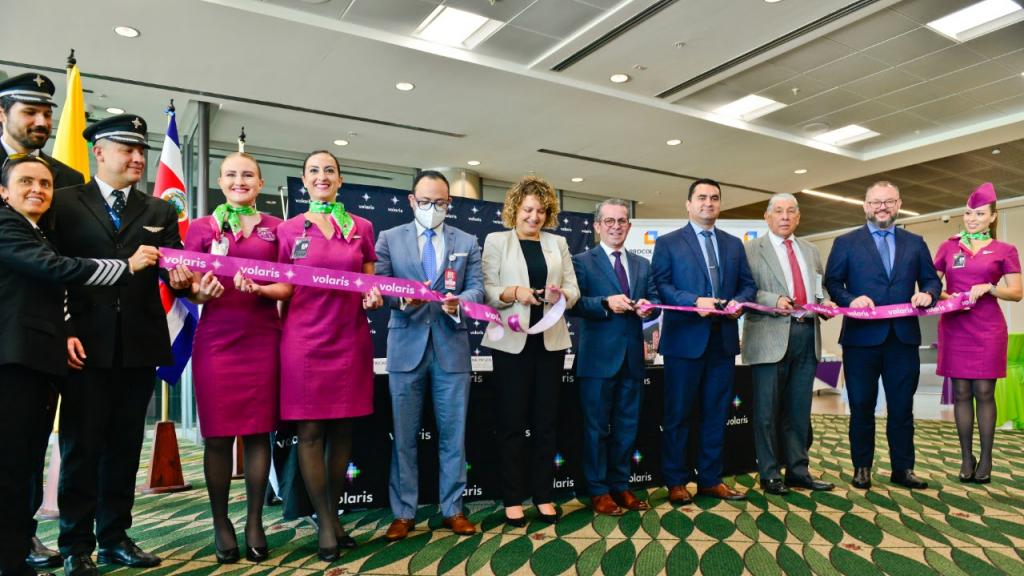 Volaris Costa Rica inauguró su nueva ruta San José (Costa Rica) - Bogotá
