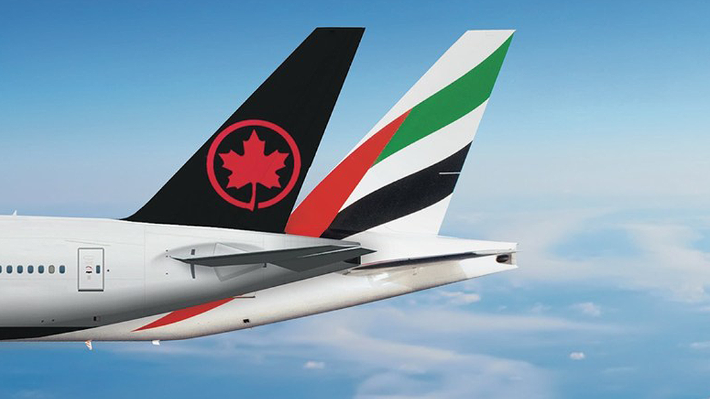 Air Canada y Emirates forman una asociación estratégica