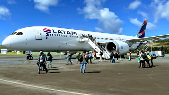 Grupo LATAM retoma operación regular a Rapa Nui