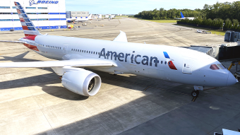American Airlines recibe el primer Boeing 787-8 del año
