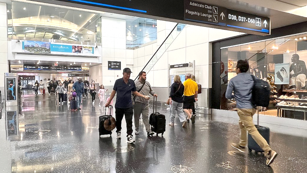 El 56% de los estadounidenses han llegado al aeropuerto sin un destino