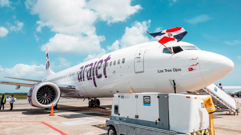 La aerolína Low-Fare Arajet aterriza en República Dominicana 