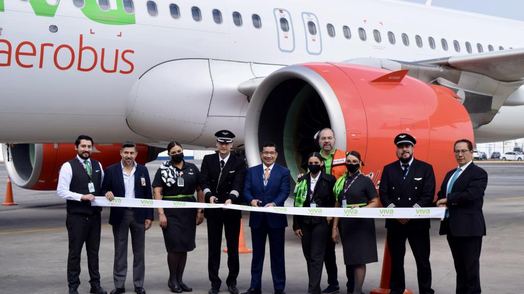 Viva Airbus inauguró la ruta Toluca - Puerto Vallarta